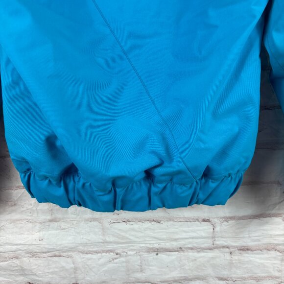 Spyder Girls Youth 8 Blue Lola Fur Lined Hooded Winter Ski Snow Jacket - Picture 12 of 13